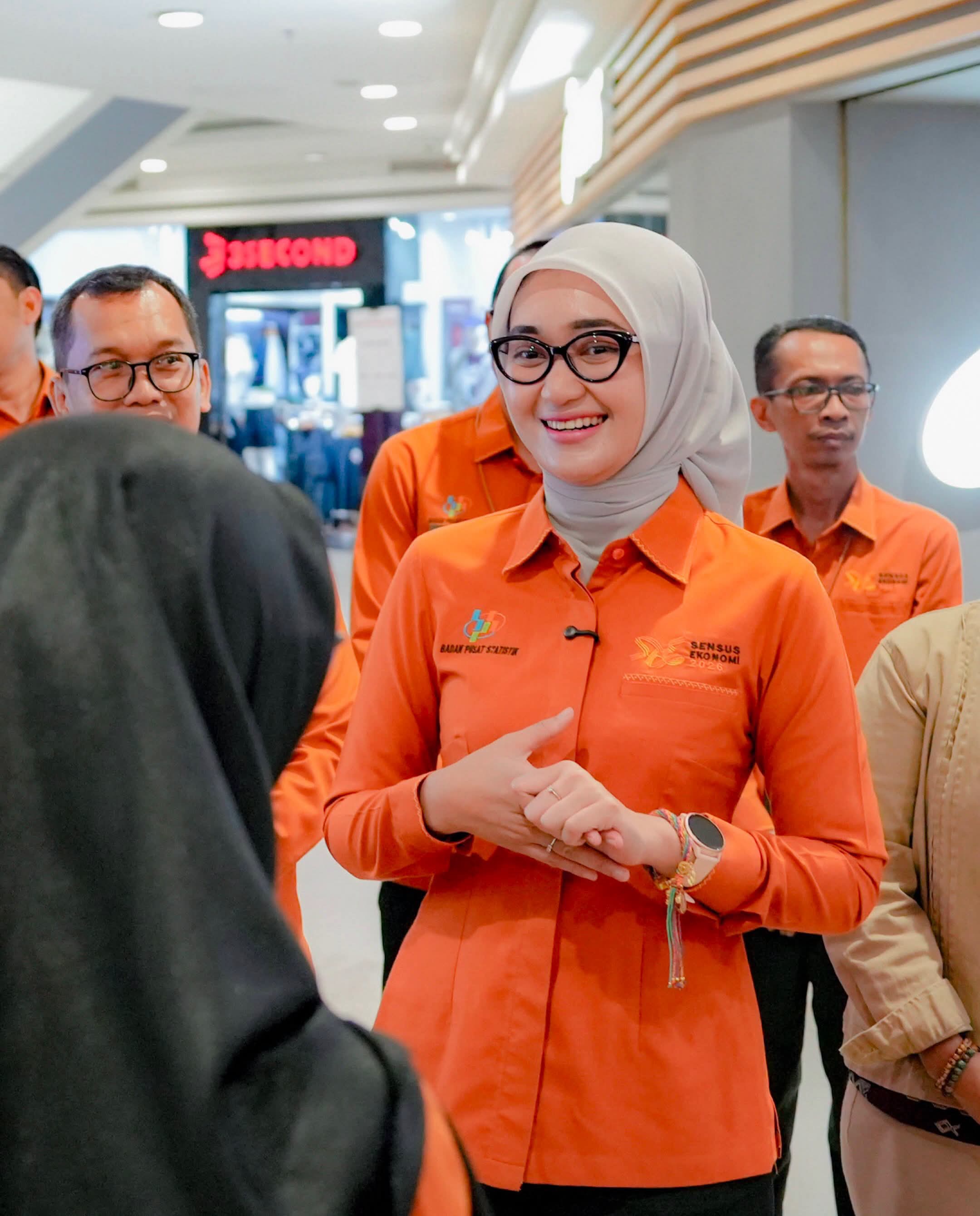 Wagub Jihan Tinjau Langsung Pelaksanaan Sensus Ekonomi 2026 di Bandar Lampung