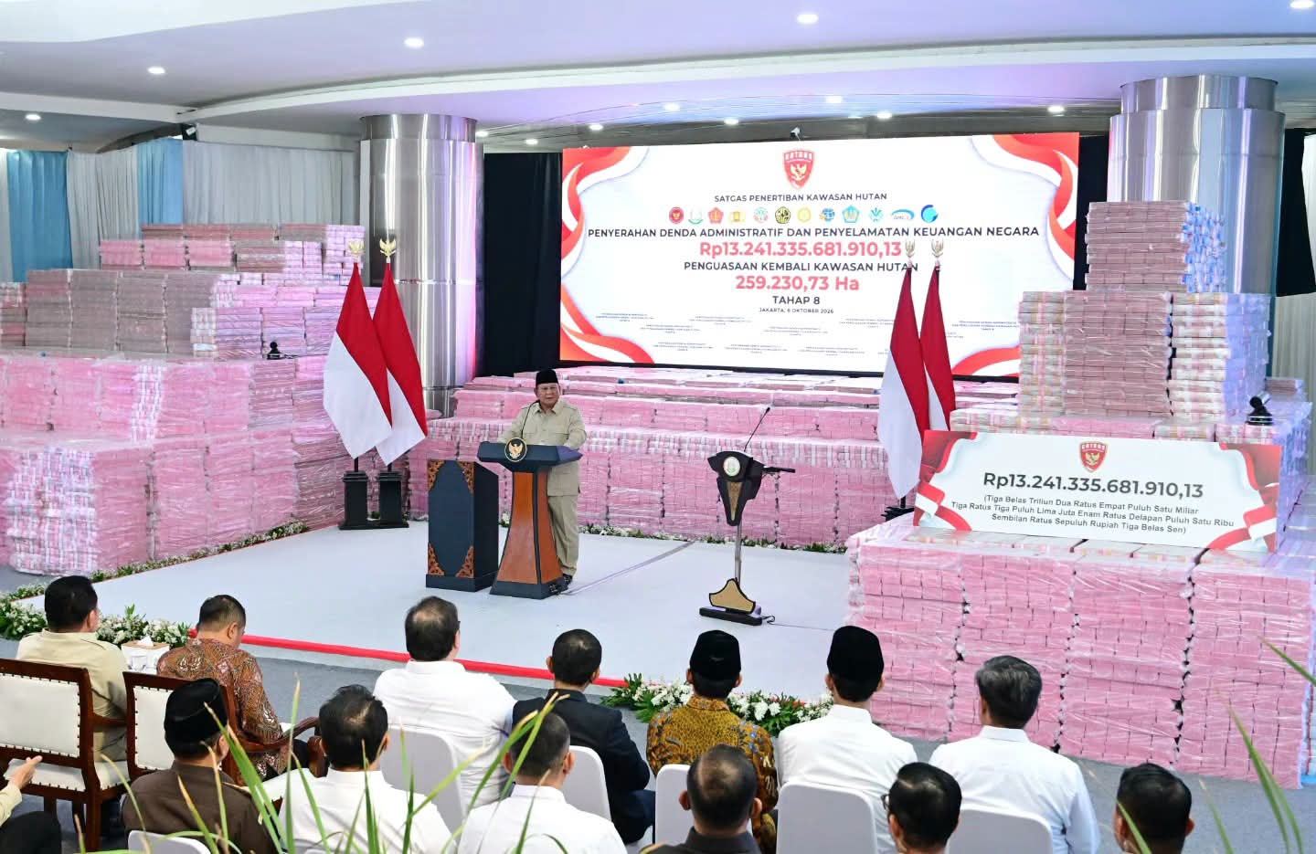 Rp52 Triliun Diselamatkan, Satgas PKH Kuasai Kembali 6,22 Juta Hektare Kawasan Hutan